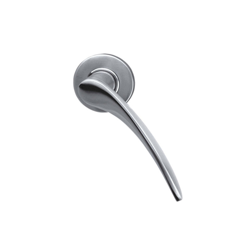 Manija de palanca de puerta de acero inoxidable 304, 125mm, suministro de fábrica, manija de cocina