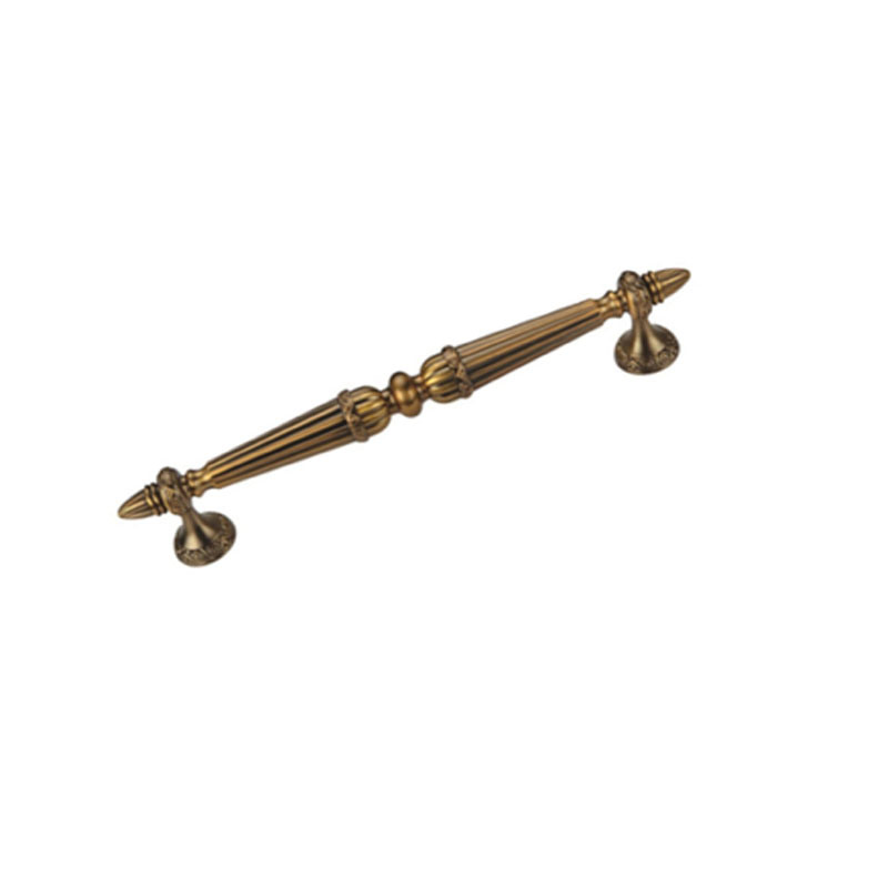 Manija de puerta de aleación de zinc, accesorios para el pecho, 450mm, suministro de fábrica, manija de cocina