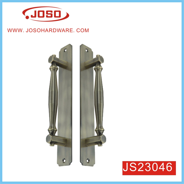 Tirador de metal para muebles delicados para puerta exterior