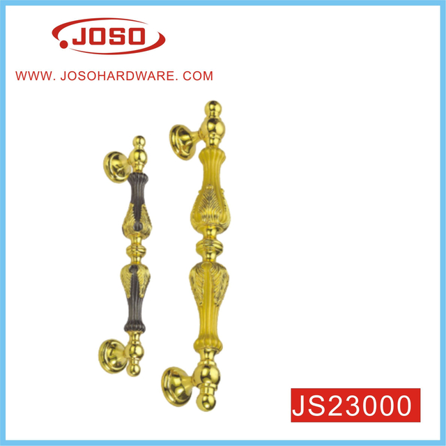 Tirador de muebles de textura elegante para puerta exterior