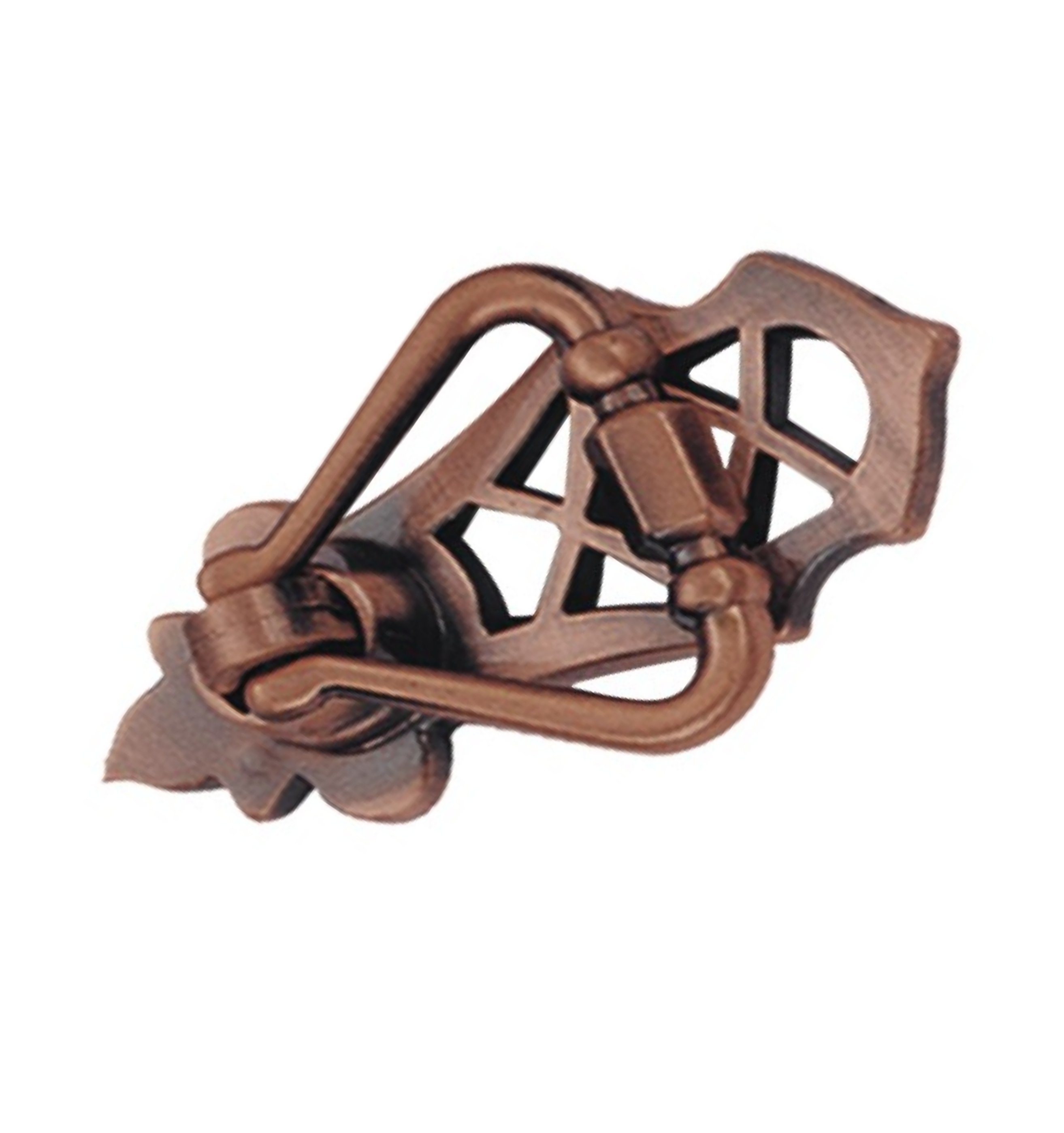 Gran oferta de muebles antiguos de cobre, mango pequeño, accesorios para muebles, Hardware para muebles