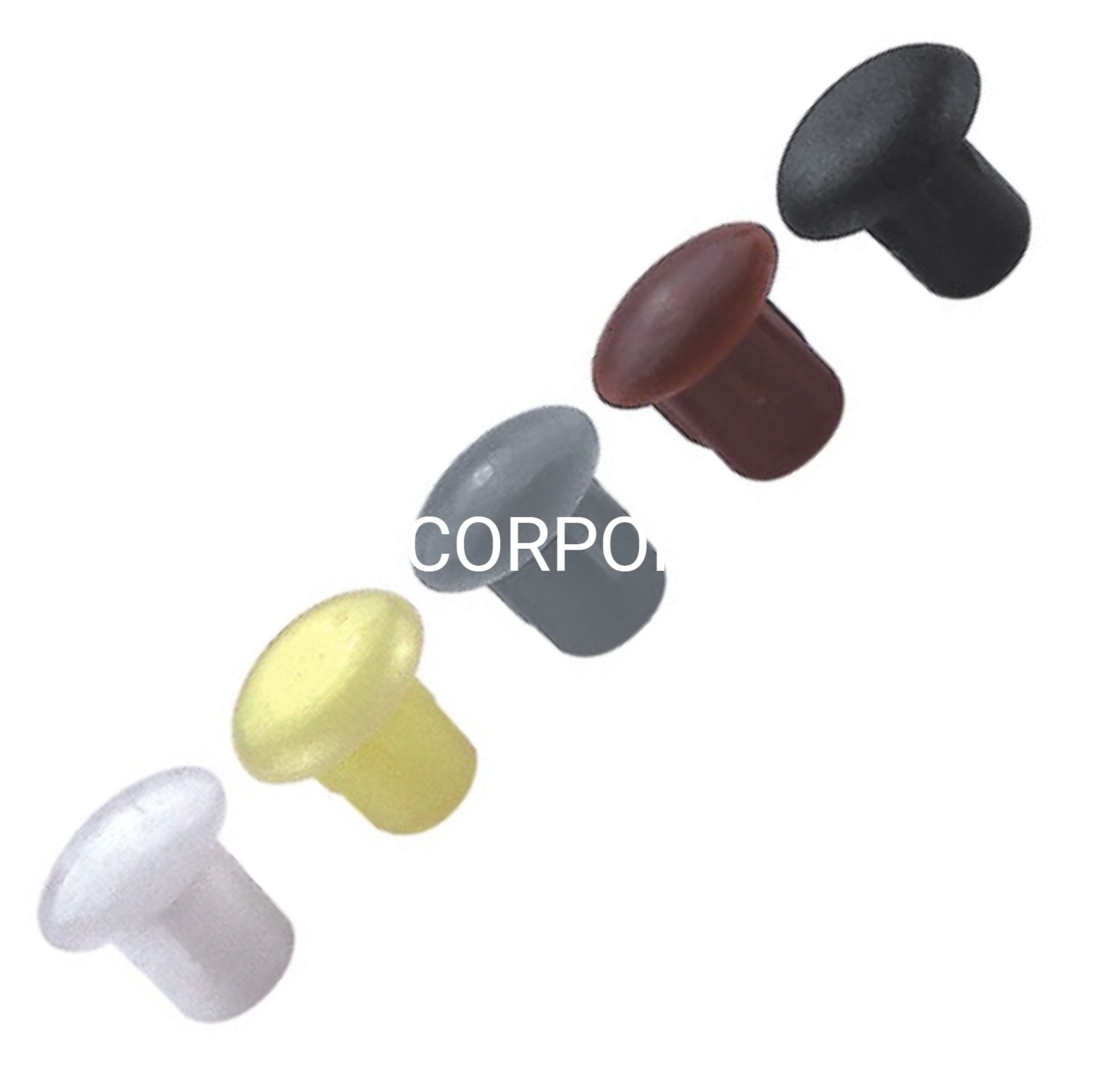 Accesorios ajustables de las piernas de los accesorios del conector de la colocación de muebles del nilón 8m m de los PP