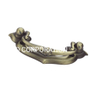 Manija de aleación de zinc de 60 mm, accesorios para puertas, manija clásica, herrajes para el hogar, manija para cajón