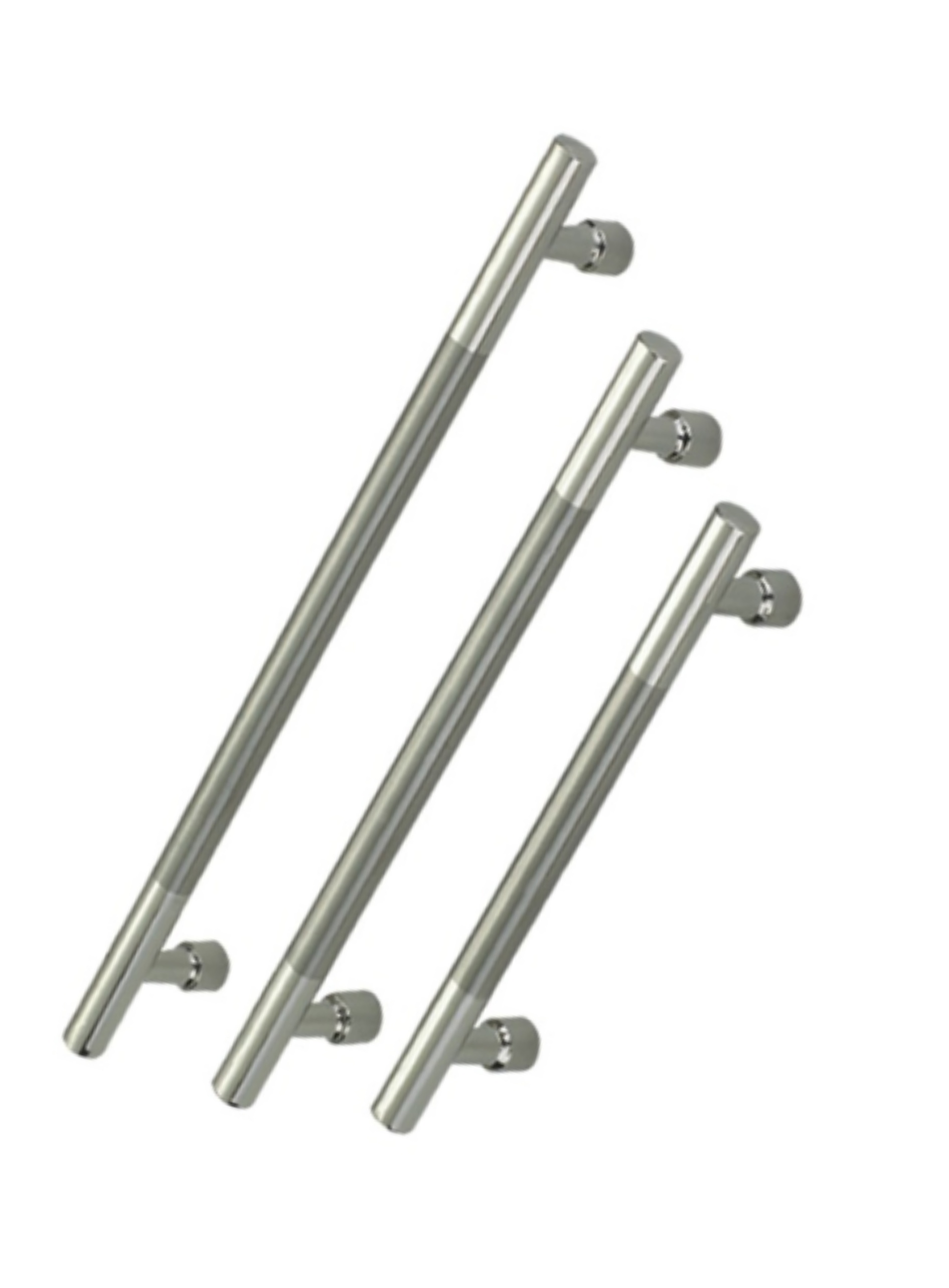 Manija sólida del gabinete de la manija de los muebles de la barra de T del acero inoxidable