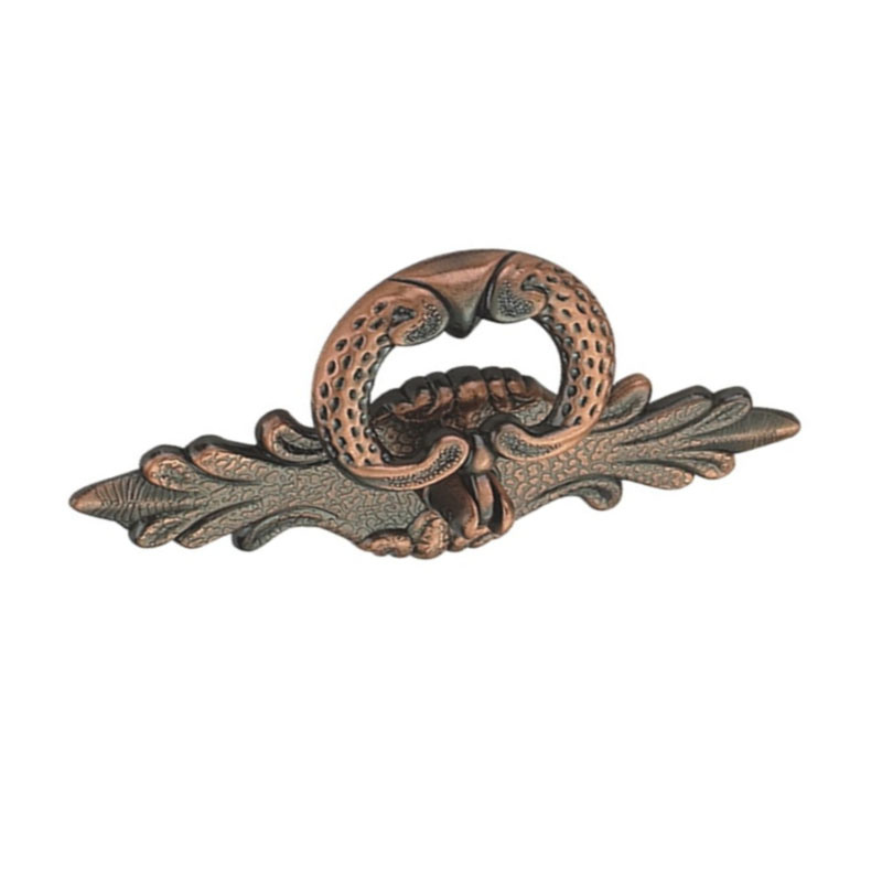 Manija del gabinete de la manija de la cocina de la manija clásica de la aleación del cinc de la fuente de la fábrica 37m m