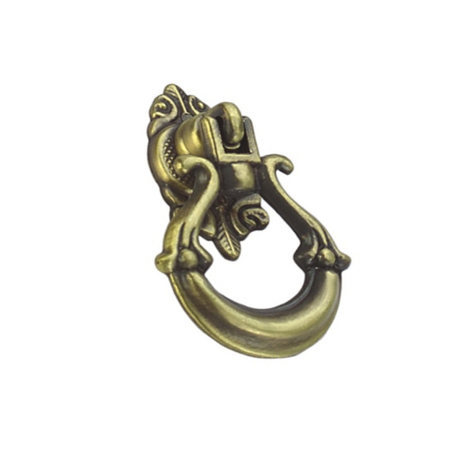 Manija de puerta clásica de aleación de zinc de 33 mm Manija de oficina Manija de cajón