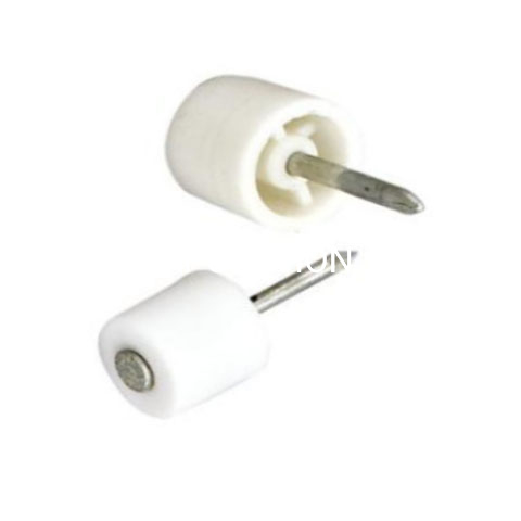 Suministro de fábrica, clavo de plástico PE, soporte de estante de 11mm, gabinete, tornillo de cajón de clavos