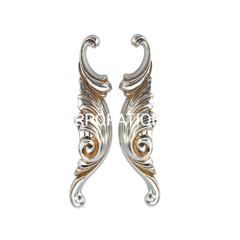Manija de puerta de aleación de zinc delicada de estilo europeo, manija de armario, manija de muebles, 64mm