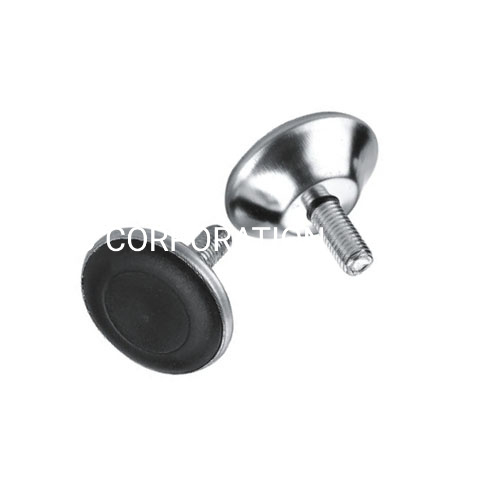 Tornillo ajustable de la pierna de los muebles del hardware del gabinete del perno del tamaño 40m m con base metálica al por mayor