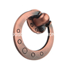 Manija de anillo de aleación de zinc de moda, manija de cobre antigua, manija para muebles, herrajes para muebles