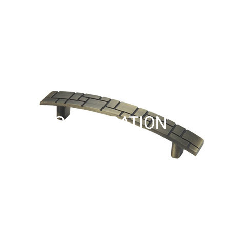 Manija del pecho de la manija cuadrada del latón antiguo 96m m 128m m 160m m de la aleación del cinc