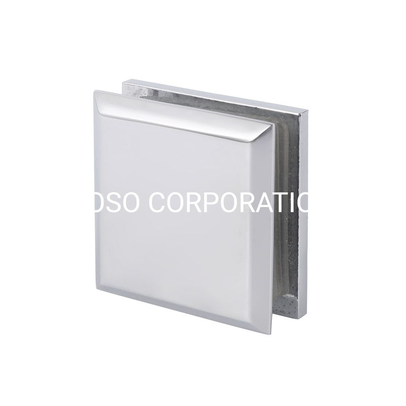 Abrazadera de vidrio de latón moderna para accesorios de ducha, herrajes para baño, montaje de vidrio