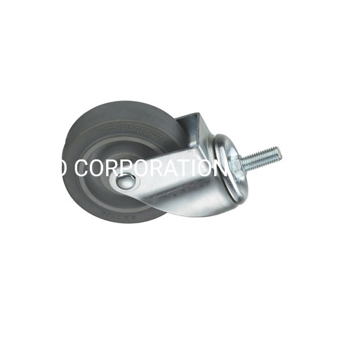 Suministro de fábrica Ruedas médicas para muebles con altura de 100 mm, 125 mm y 150 mm, acero y PP