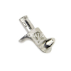 Esquina de 10,5 mm con tornillo, conector de estante de aleación de zinc, soporte para estante de guardarropa