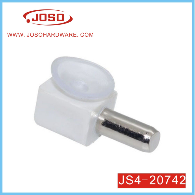 Soporte de estante blanco de herrajes para muebles para gabinete