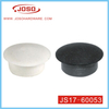 Tapa de perno tipo seta blanca de 16 mm de diámetro para patas de mesa