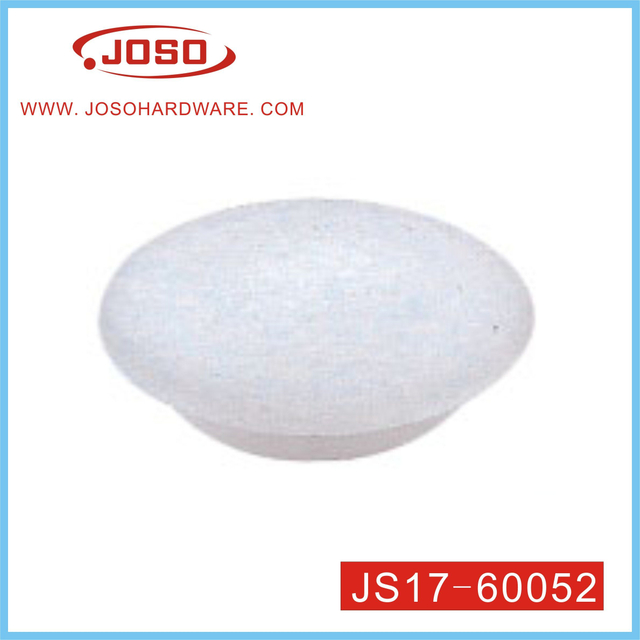 Tapa de perno de seta de plástico blanco de herrajes para muebles para patas de mesa