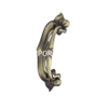 Manija de aleación de zinc de 60 mm, accesorios para puertas, manija clásica, herrajes para el hogar, manija para cajón