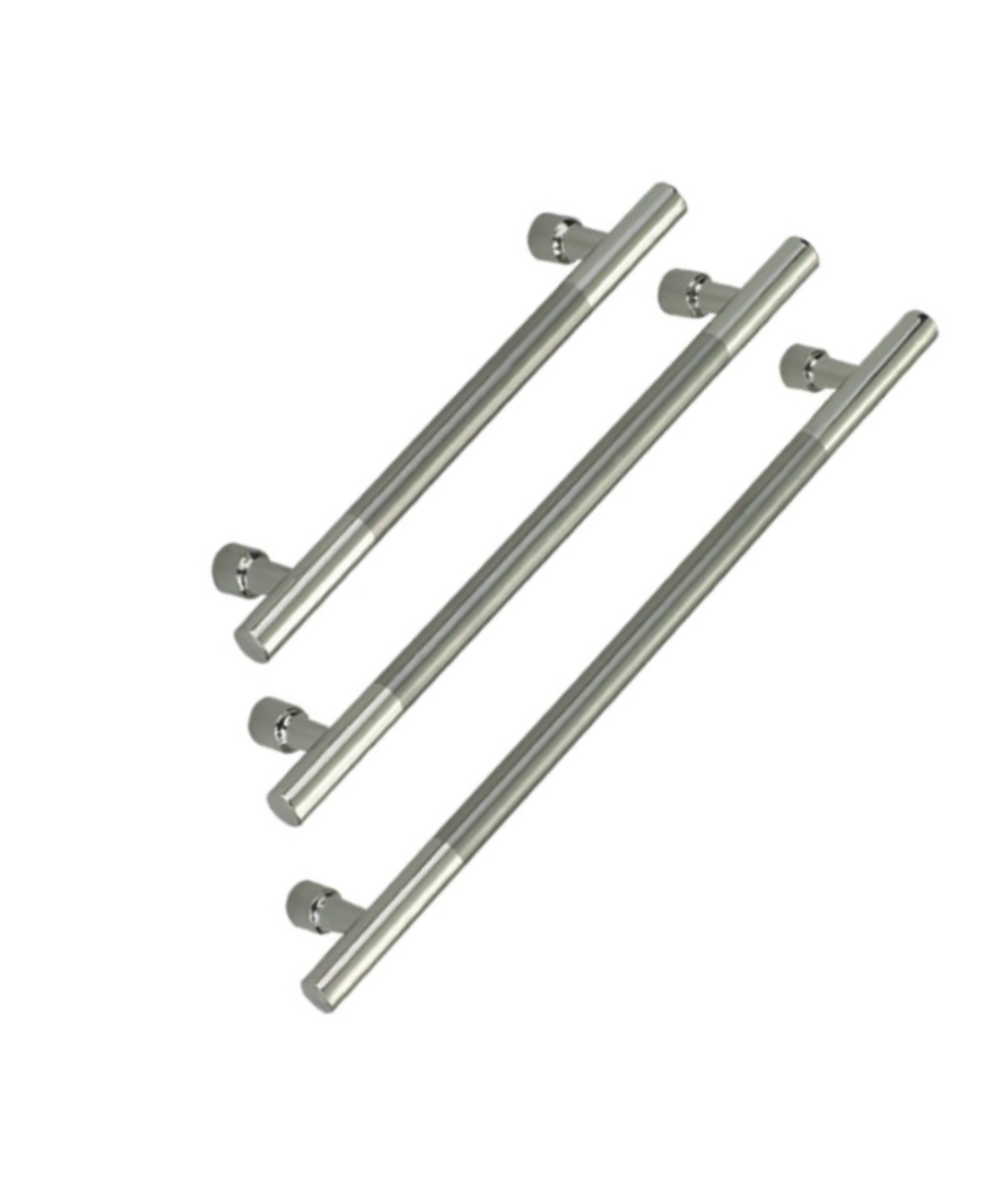 Manija sólida del gabinete de la manija de los muebles de la barra de T del acero inoxidable