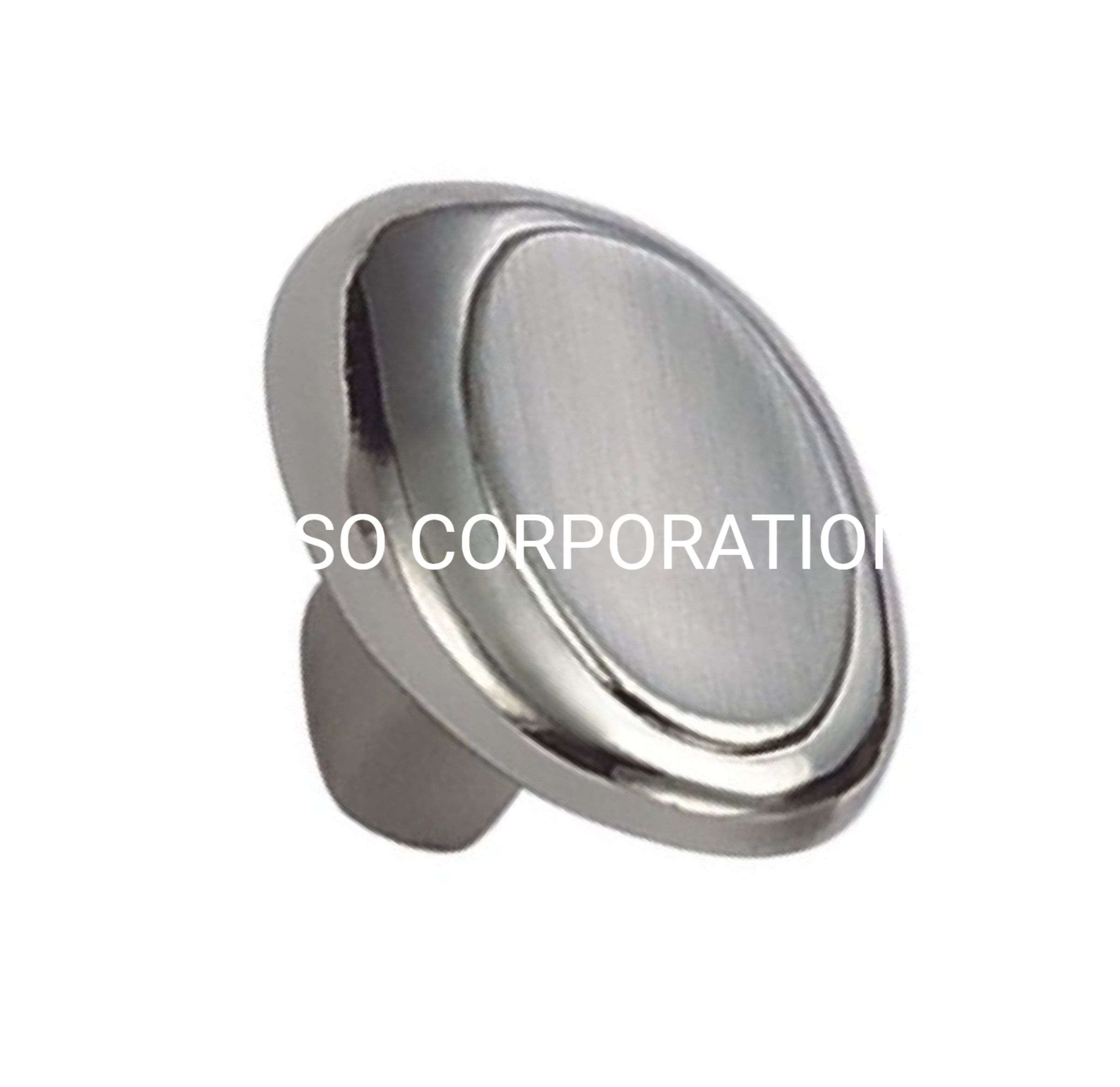Suministro de fábrica, perilla para gabinete de aleación de zinc de 34 mm, perilla para guardarropa, perilla para muebles