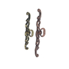 Manija de puerta clásica tradicional de estilo europeo de alta calidad, 180mm y 230mm