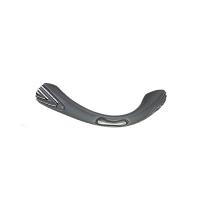 Tirador de cocina con tirador de cajón negro y dorado de aleación de zinc de 64 mm
