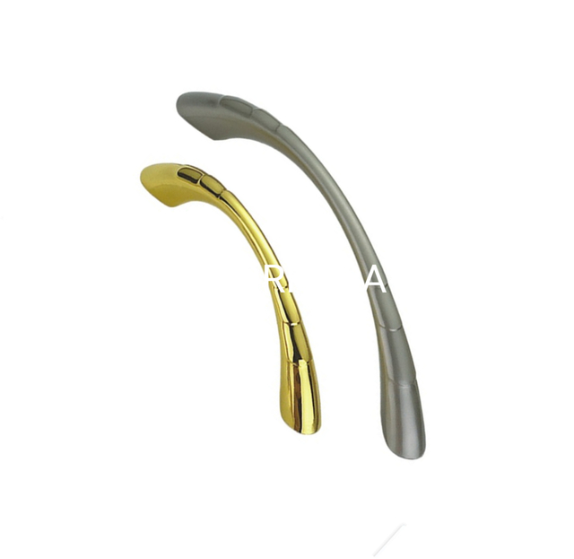 Manija en forma de arco de aleación de zinc, perilla pequeña para gabinete, manija para cajón, manija para cajón de vestido