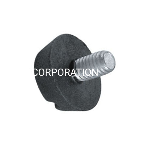 Gran oferta, tornillo de pata ajustable de plástico negro, accesorios para patas de gabinete, montaje de muebles