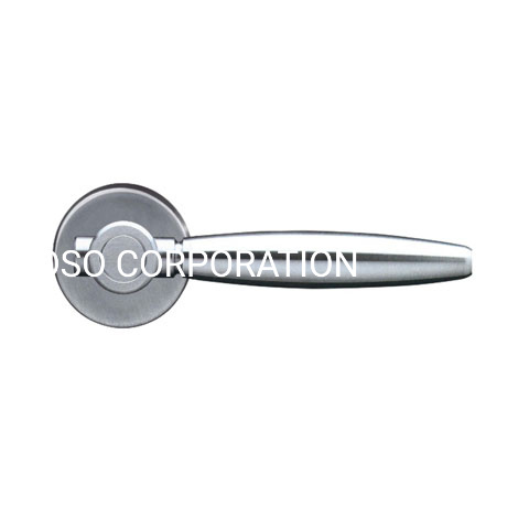 Manija de palanca de acero inoxidable de 145 mm Manija de puerta Manija de oficina Manija de dormitorio