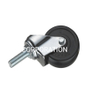 Venta al por mayor de acero con nailon 3' 4' 5' Ruedas para muebles Ruedas para herrajes para casas