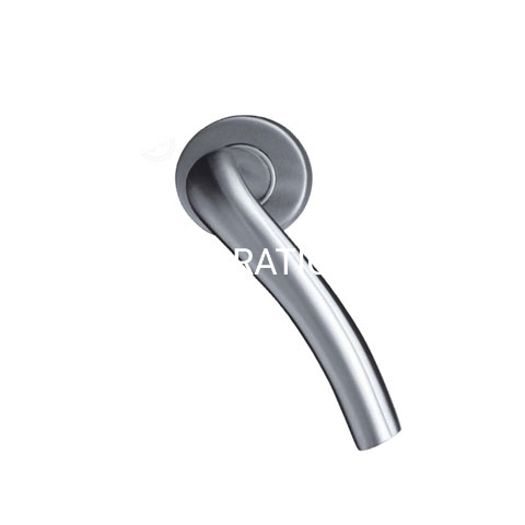 Manija de puerta grande de la manija de palanca de la moda del acero inoxidable 304 de la fuente de la fábrica