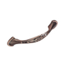 Mango de cocina en forma de arco de cobre antiguo clásico, aleación de zinc, 96mm, 128mm
