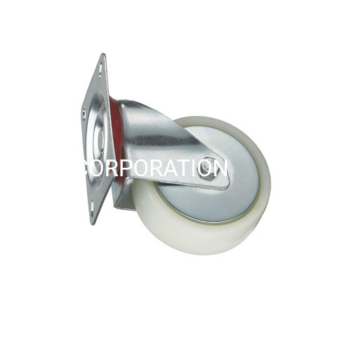 Ruedas industriales de metal con ruedas para muebles con carga PP 100