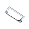 Tirador de muebles cromado brillante de aleación de zinc, 96mm, 128mm, venta superior