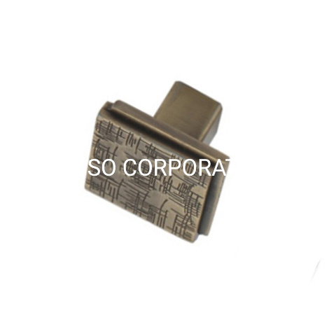 Cajón con manija de aleación de zinc y cobre antiguo, cuadrado, clásico, 28mm, 45mm, latón antiguo