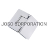 Bisagra ajustable de 135 grados Bisagra de latón Bisagra de baño Bisagra de vidrio Cromo brillante
