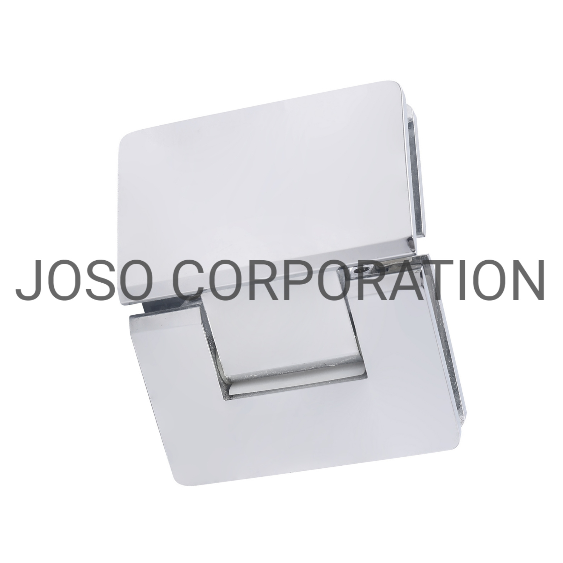 Bisagra ajustable de 135 grados Bisagra de latón Bisagra de baño Bisagra de vidrio Cromo brillante