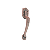 Manija de puerta de manija de muebles de cobre antiguo de aleación de zinc 200 mm 280 mm