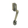Manija de puerta de manija de muebles de cobre antiguo de aleación de zinc 200 mm 280 mm
