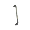 Cepillo de moda de aleación de zinc de 64 mm y manija decorativa negra para muebles de barra