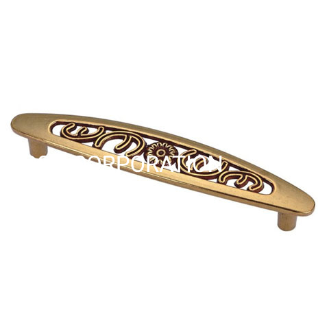 Tirador de cajón de latón antiguo de 128mm de estilo clásico, tirador de armario, tirador de muebles