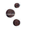 Accesorios calientes de los muebles del protector de la tabla del hardware de los muebles del deslizamiento del clavo de los PP de Brown de la venta