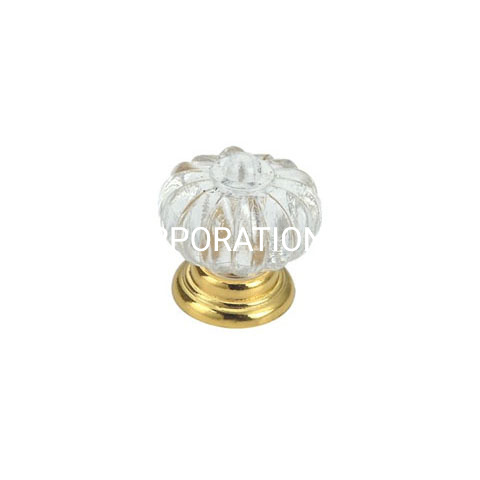 Perilla del cajón del perilla del guardarropa con forma de diamante transparente de aleación de zinc 28 mm 34 mm
