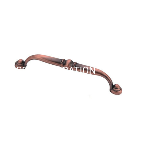 Accesorios de muebles de accesorios de puerta de manija de puerta de aleación de zinc de alta calidad 96 mm 128 mm