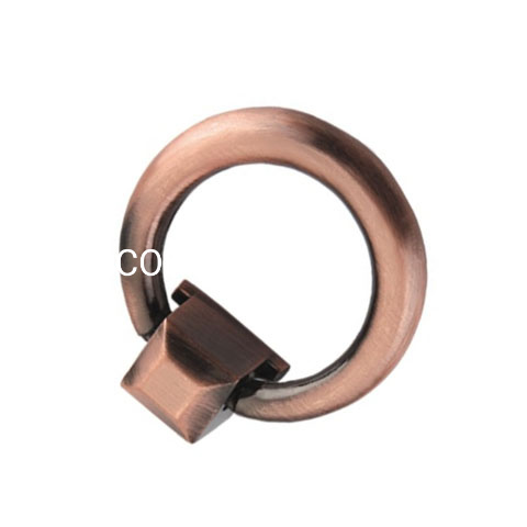Manija del anillo del gabinete de la manija de la forma del anillo del diámetro 38m m del estilo clásico de la venta caliente