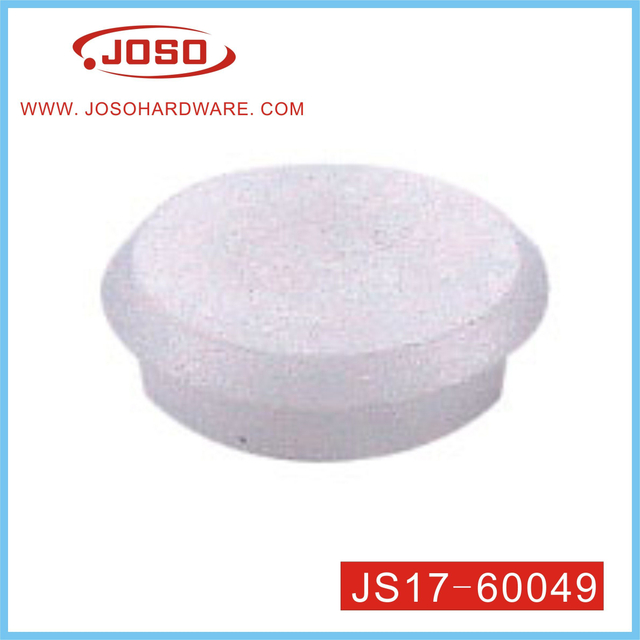 Perno de cabeza redonda de plástico de 9,5 mm de diámetro de herrajes para muebles para patas de sofá