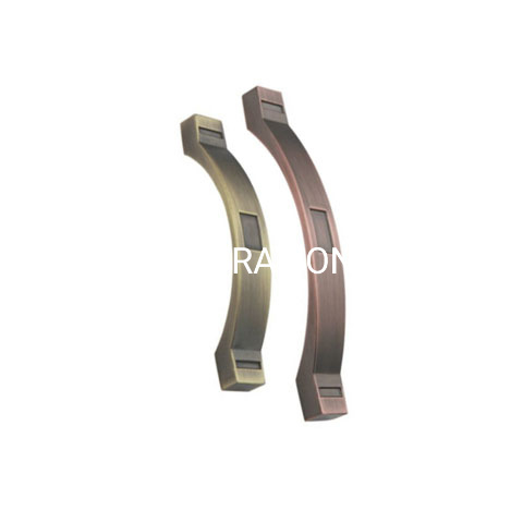 Manija antigua del cajón de la manija del gabinete de la manija de los muebles de la aleación cinc de cobre 160m m