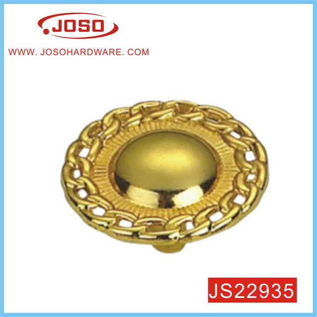 Perilla de estilo europeo dorado de moda para puerta de dormitorio