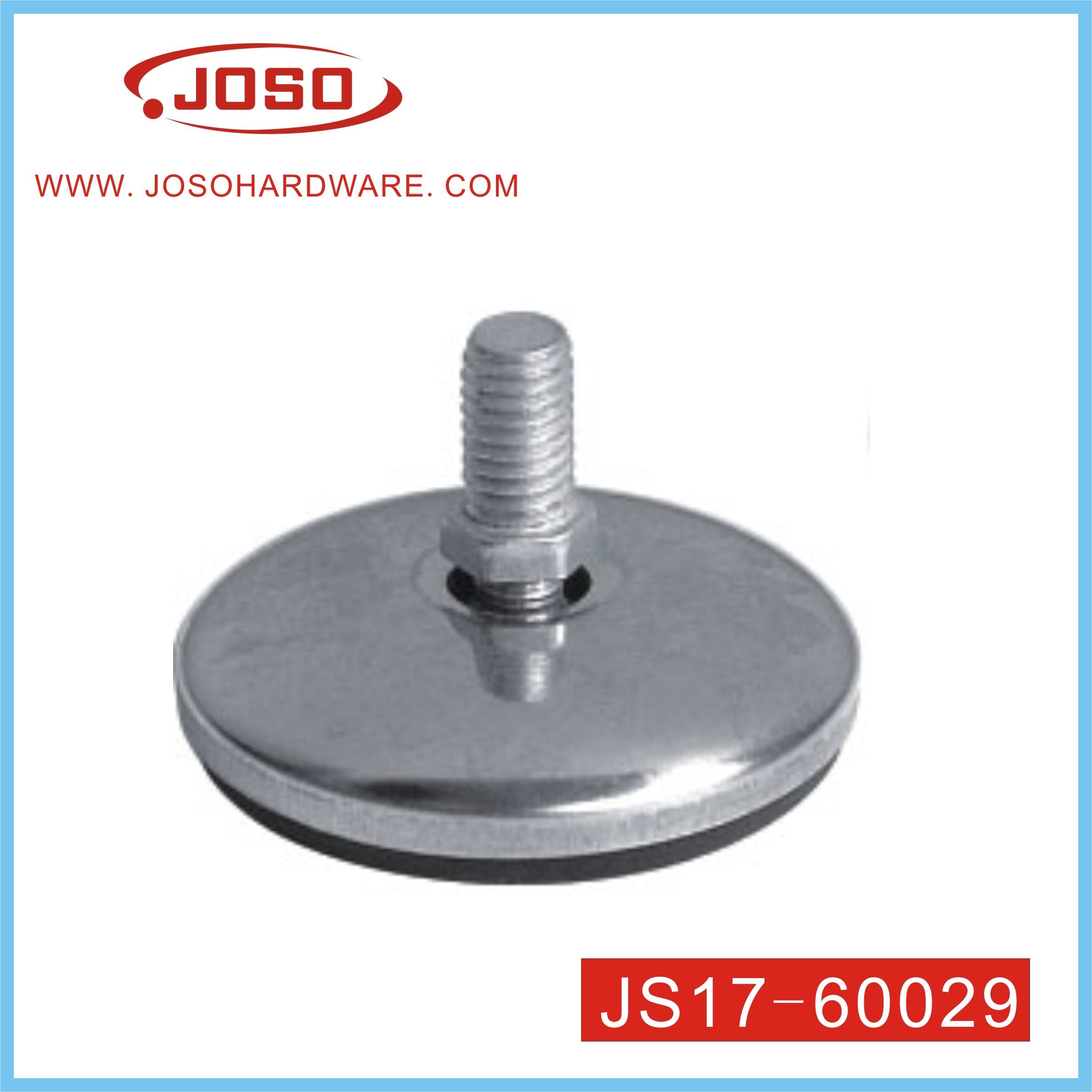 Tornillo de ajuste de acero al carbono de patas de muebles antideslizantes