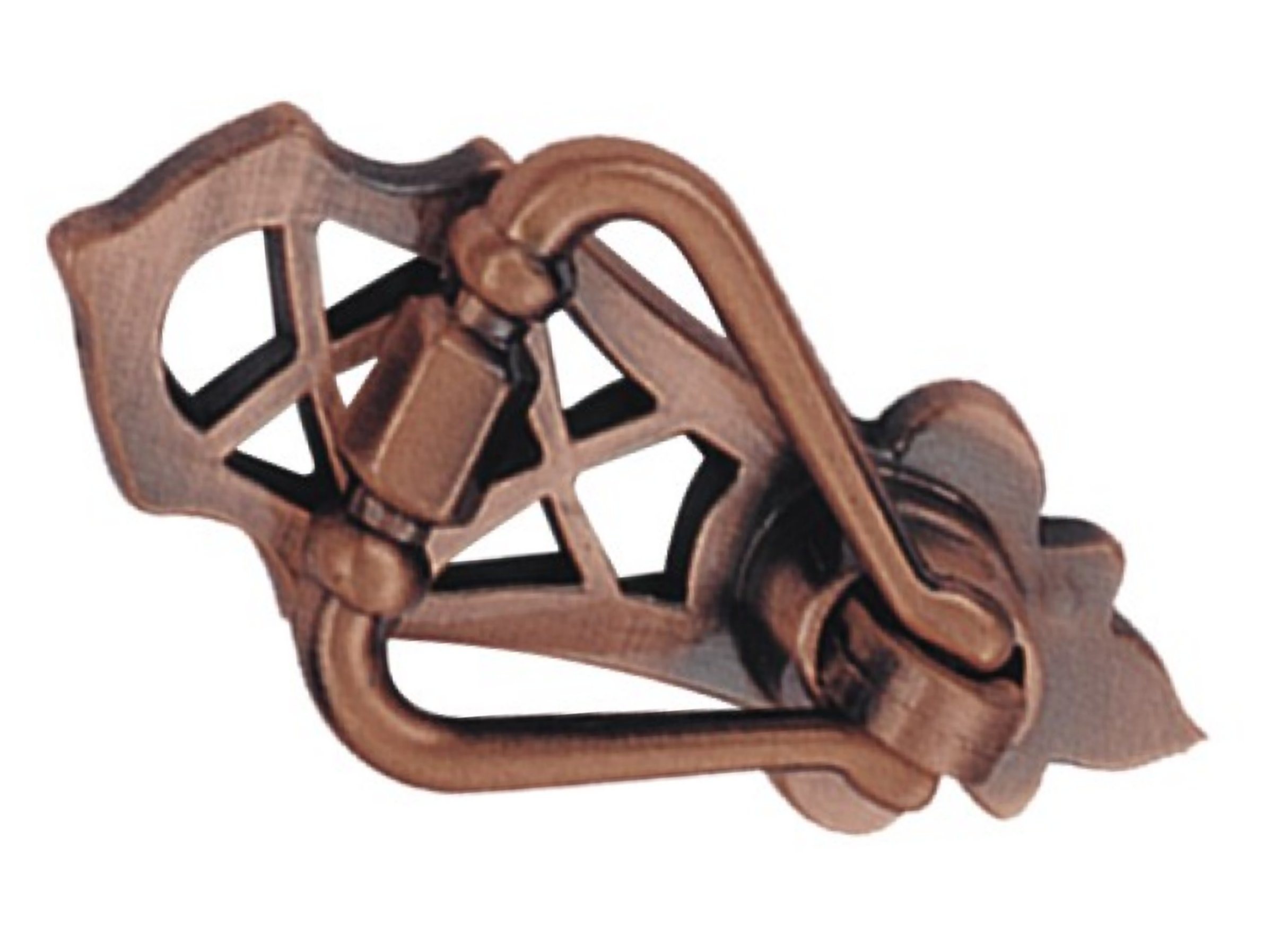 Gran oferta de muebles antiguos de cobre, mango pequeño, accesorios para muebles, Hardware para muebles